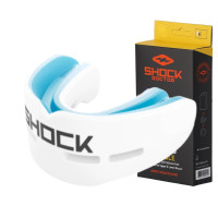 Капа Shock Doctor Nano Double для взрослых, на верхние и нижние зубы (возраст 11+.) Белая (арт. 6702-WH-AD)