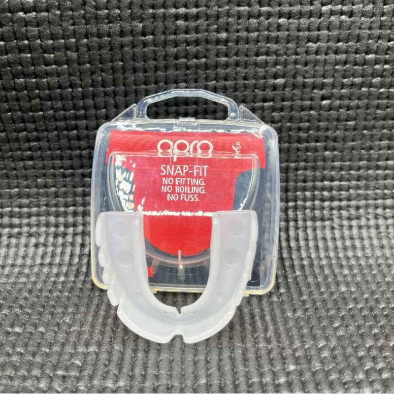 Капа OPRO Snap-Fit дитяча (вік до 11) Clear (art.002143015)