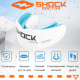 Капа Shock Doctor Nano Double доросла, на верхні та нижні зуби (вік 11+.) White (art. 6702-WH-AD)