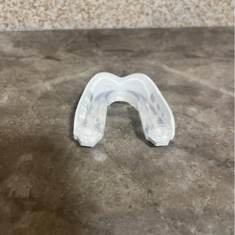 Капа Shock Doctor Gel Max, Дитяча (вік до 10 років) White, Посадка: Формується під прикус, Термополімер, Білий