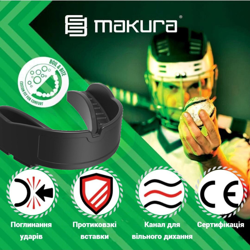 Капа MAKURA Kyro Pro Strapless доросла (вік 11+) Black (art.6017514183)