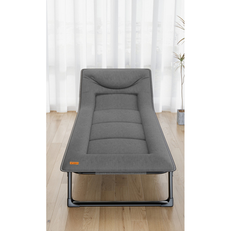 Розкладне ліжко шезлонг WCG FB-S14 + матрац