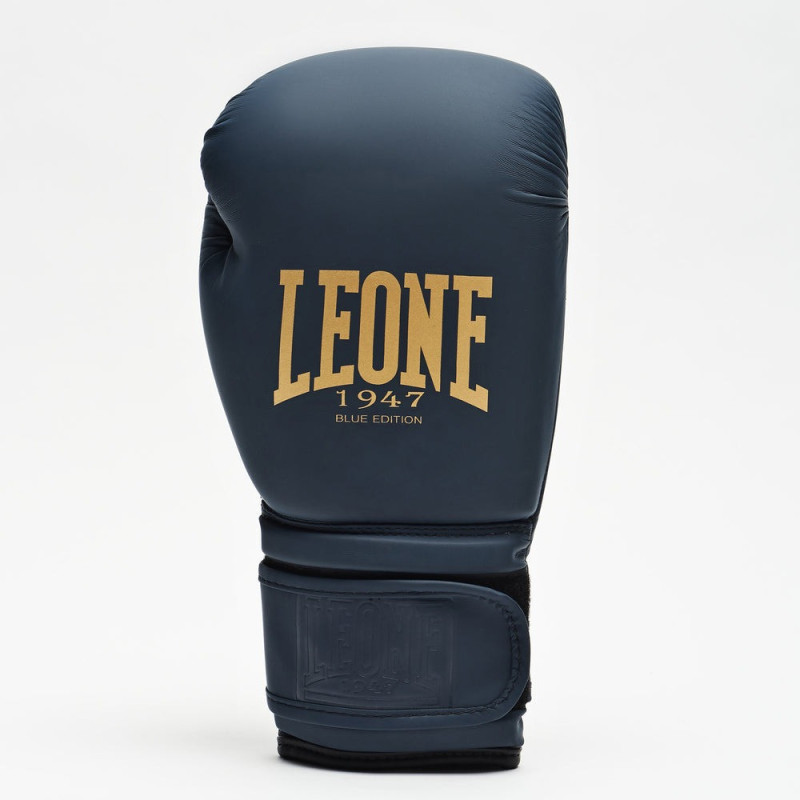 Боксерські рукавиці Leone GN059B Blue Edition 12 унцій 