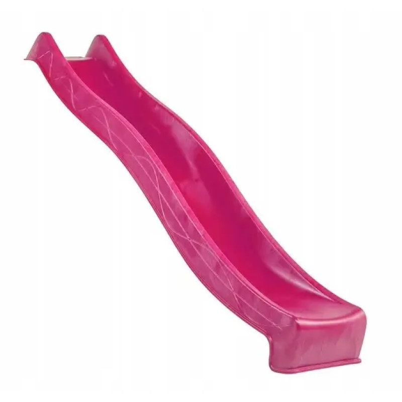 Детская горка пластиковая 3 м (Бельгия) Розовая