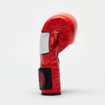 Боксерські рукавиці Leone GN047 SHOCK Red 12 унцій (бинти 4 м. в комплекті)