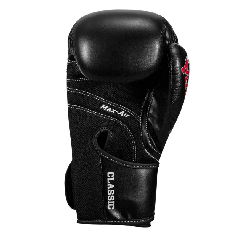 Боксерські рукавиці TITLE Classic Black Max Black 12 oz (бинти 4м. в комплекті)