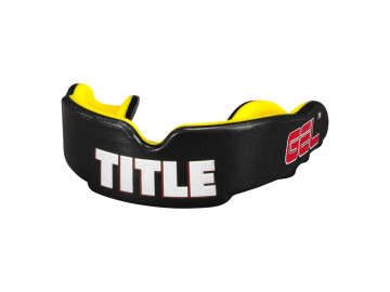 Капа TITLE Boxing Gel Victory 2.0 доросла (вік 11+) Black/Yellow
