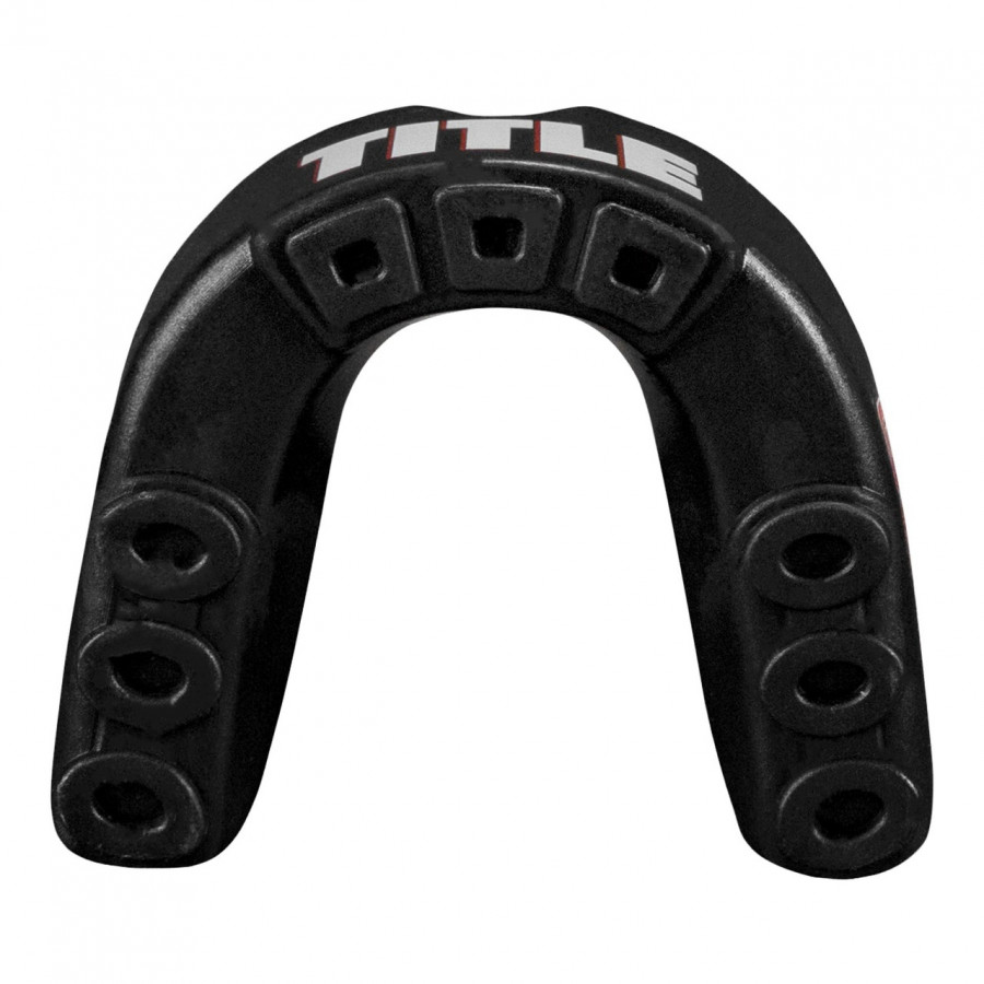 Капа TITLE Boxing Gel Victory 2.0 доросла (вік 11+) Black/Yellow