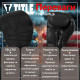 Боксерські рукавиці TITLE Black Bolstered Leather Black 14 oz (бинти 4м. в комплекті)