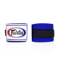 Бинти для боксу Fairtex HW2 Blue, Довжина 4,5 м, Еластичні, 100% бавовна, Синій