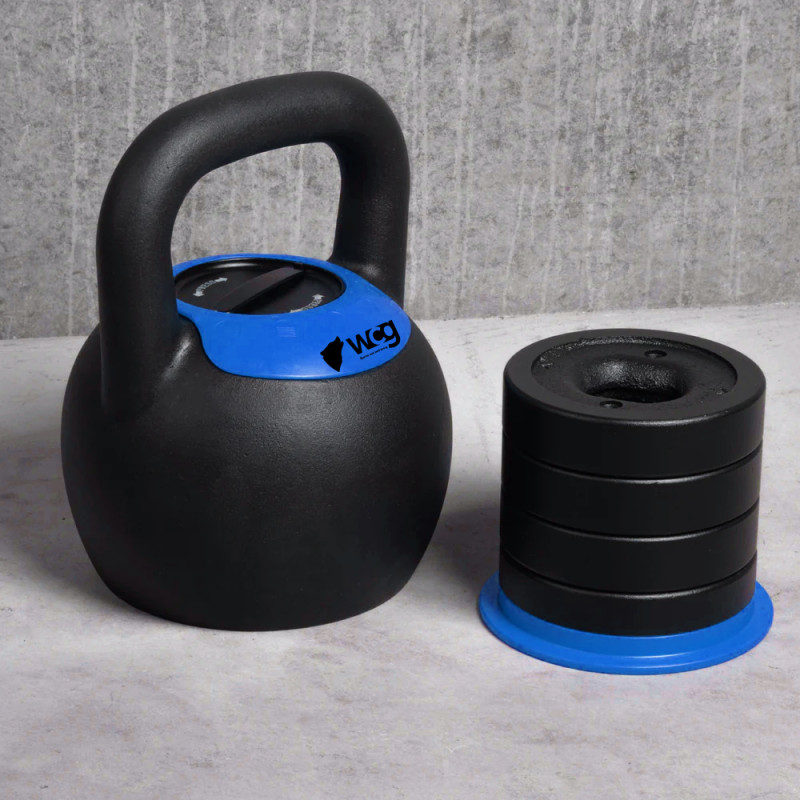 Регулируемая чугунная гиря WCG 8-16 кг | 5 в 1