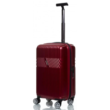 Маленька валіза на колесах їх полікарбонату 42L Sumdex червона