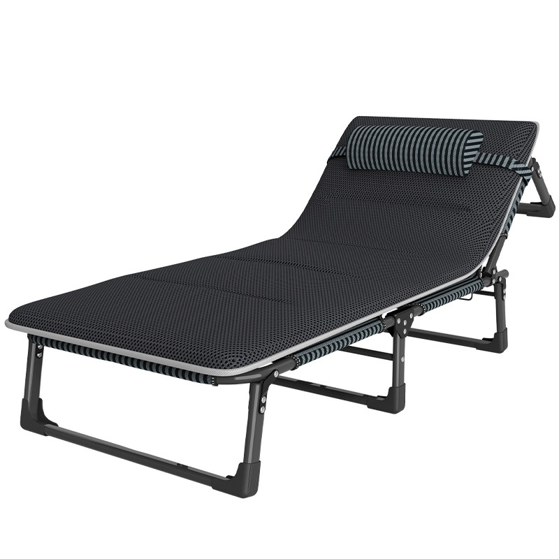 Раскладная кровать шезлонг WCG FB-S02-PM + матрас из сетки 3D Air-Mesh