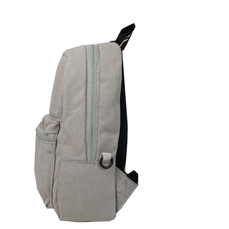 Маленький рюкзак 3L LS Антивор с RFid светло-серый