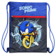 Сумка для взуття, мішок для кросівок, спорту, подорожей Sonic Prime синій