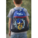 Сумка для взуття, мішок для кросівок, спорту, подорожей Sonic Prime синій