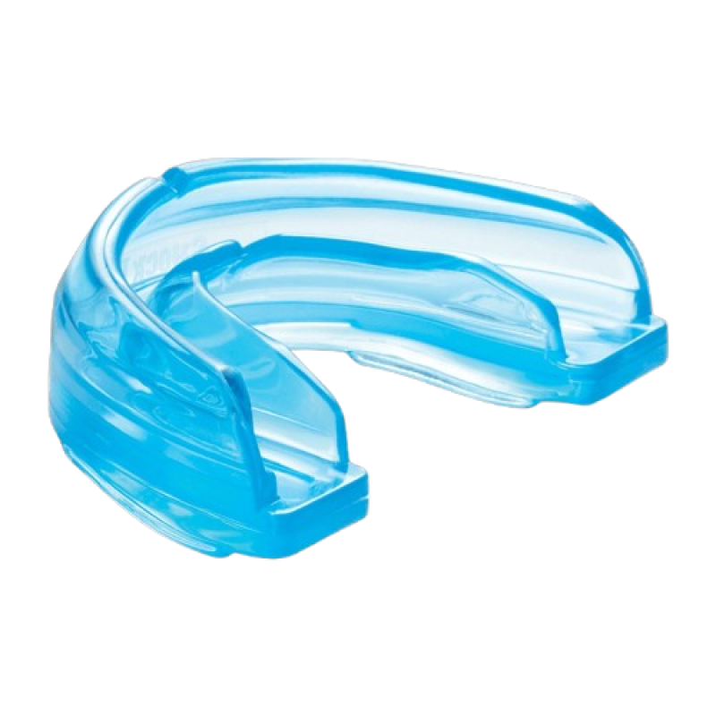Капа Shock Doctor Single Braces під брекети дитяча (вік до 11) Blue (art. 4100-BLU-YTR)