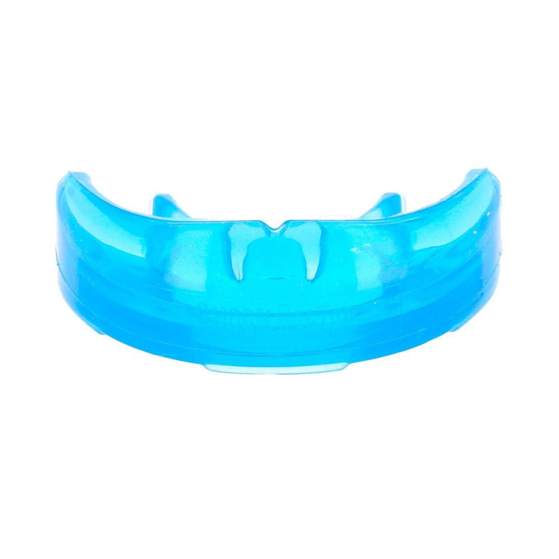 Капа Shock Doctor Single Braces під брекети дитяча (вік до 11) Blue (art. 4100-BLU-YTR)