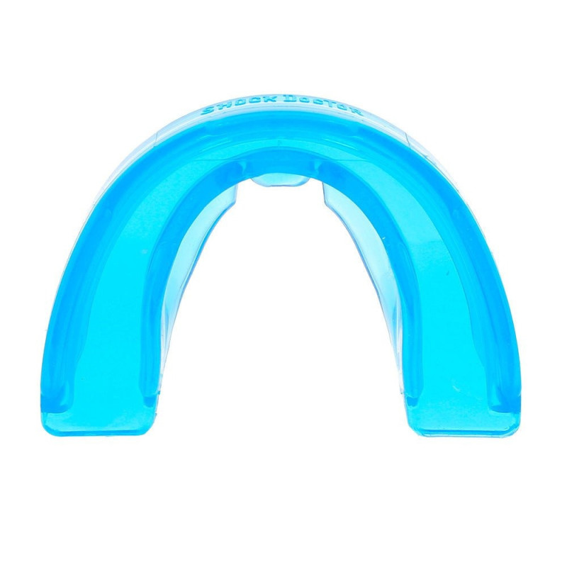 Капа Shock Doctor Single Braces під брекети дитяча (вік до 11) Blue (art. 4100-BLU-YTR)