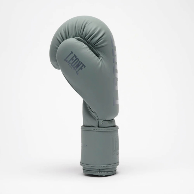 Боксерські рукавиці Leone GN058 TONE X Light grey, 14 унцій, Натуральна шкіра, Сірий