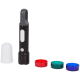 Аккумуляторный LED-фонарь 200+60 лм с USB-C, регулируемым фокусом и цветными фильтрами