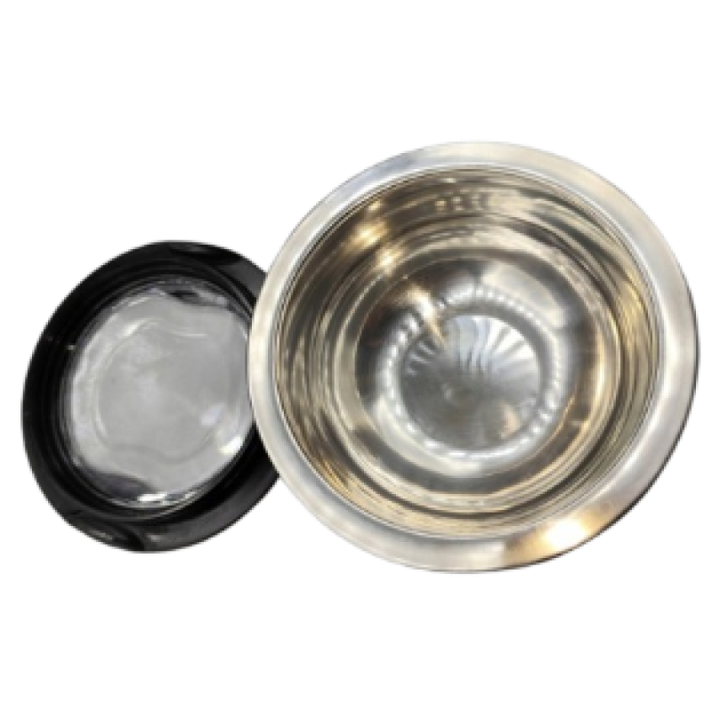 Нержавіюча миска з прозорою кришкою 320 мл Bowl Via Chasse