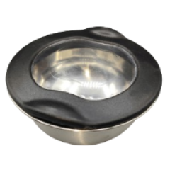 Нержавіюча миска з прозорою кришкою 320 мл Bowl Via Chasse