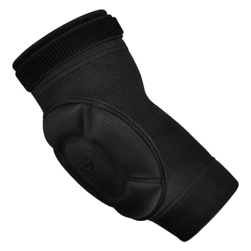 Налокітники спортивні RDX Hosiery Elbow Foam Black/Black XL