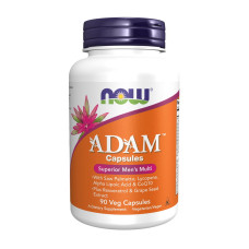 Витамины и минералы, Adam, NOW, 90 капсул