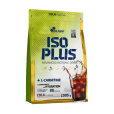 Предтренировочный комплекс, Iso Plus + L-Carnitine, OLIMP, 1,5 кг (Кола)