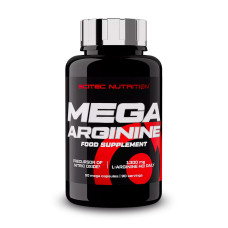Аргинин, Mega Arginine, Scitec Nutrition, 90 капсул