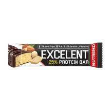 Протеїновий батончик, Excelent Protein Bar, Nutrend, 85 г (Марципан з мигдалем)