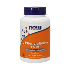 Аминокислоты, L-Phenylalanine, NOW, 120 капсул