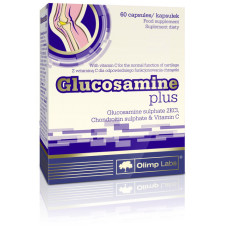 Для суставов и связок, Glucosamine Plus, OLIMP, 60 капсул