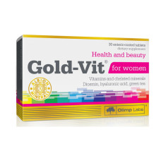 Витамины и минералы, Gold-Vit For Women, OLIMP, 30 таблеток