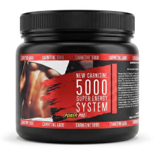 L-карнитин, Carnitine 5000 Super Energy, Power Pro, 500 г (Арбуз)