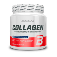 Колаген, Collagen, BioTech, 300 г (Чорна малина)