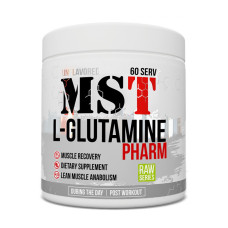 Глютамин, L-Glutamine Pharm, MST, 300 г (Без вкуса)