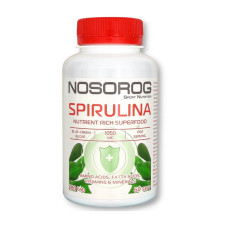 Добавка для здоровья, Spirulina, NOSOROG, 180 таблеток