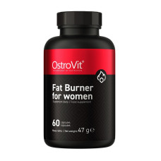 Жиросжигатель, Fat Burner for women, OstroVit, 60 капсул