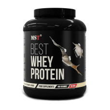 Сывороточный протеин, Best Whey Protein + Enzyme, MST, 900 г (Ванильное мороженое)
