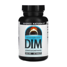 Добавка для здоровья, DIM 200 mg, Source Naturals, 60 таблеток