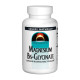 Магний, Magnesium Bisglycinate Powder, Source Naturals, 60 таблеток