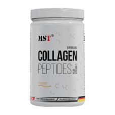 Коллаген, Collagen Peptides + Vitamin C, MST, 500 г (Зелёное яблоко)