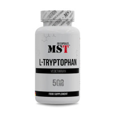 Аминокислоты, L-Tryptophan 500 mg, MST, 60 капсул