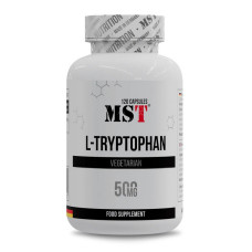 Аминокислоты, L-Tryptophan 500 mg, MST, 120 капсул