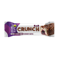 Протеиновый батончик, Crunch Bar No Sugar Added, FitWin, 50 г (Черничный маффин)