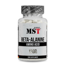 Бета-аланин, Beta-Alanine 1200, MST, 60 капсул