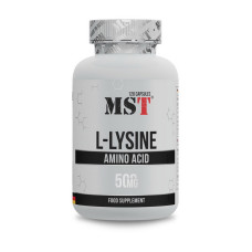 Лизин, L-Lysine 500 mg, MST, 120 капсул