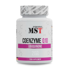 Добавка для здоровья, Ubiquinone Coenzyme Q10 200 mg (30 veg caps), MST, 30 капсул
